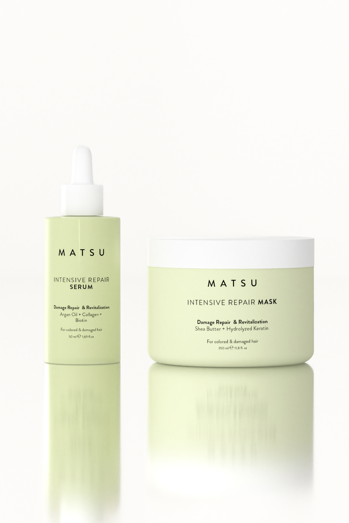 Intensive Repair Serum & Maske Biotin & Kolajen Yoğun Onarıcı İkili Saç Bakım Seti