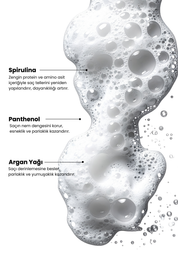 Intensive Repair Spirulina & Argan Özlü Yoğun Onarıcı Şampuan | Boyalı ve Hasar Görmüş Saçlar 350 ml