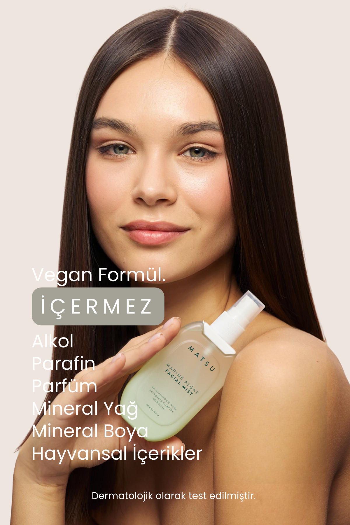 Marine Algae Facial Mist | 8D Hyalüronik Asit & Spirulina | Anında Hidrasyon ve Gözenek Rafine Edici | 100 ml