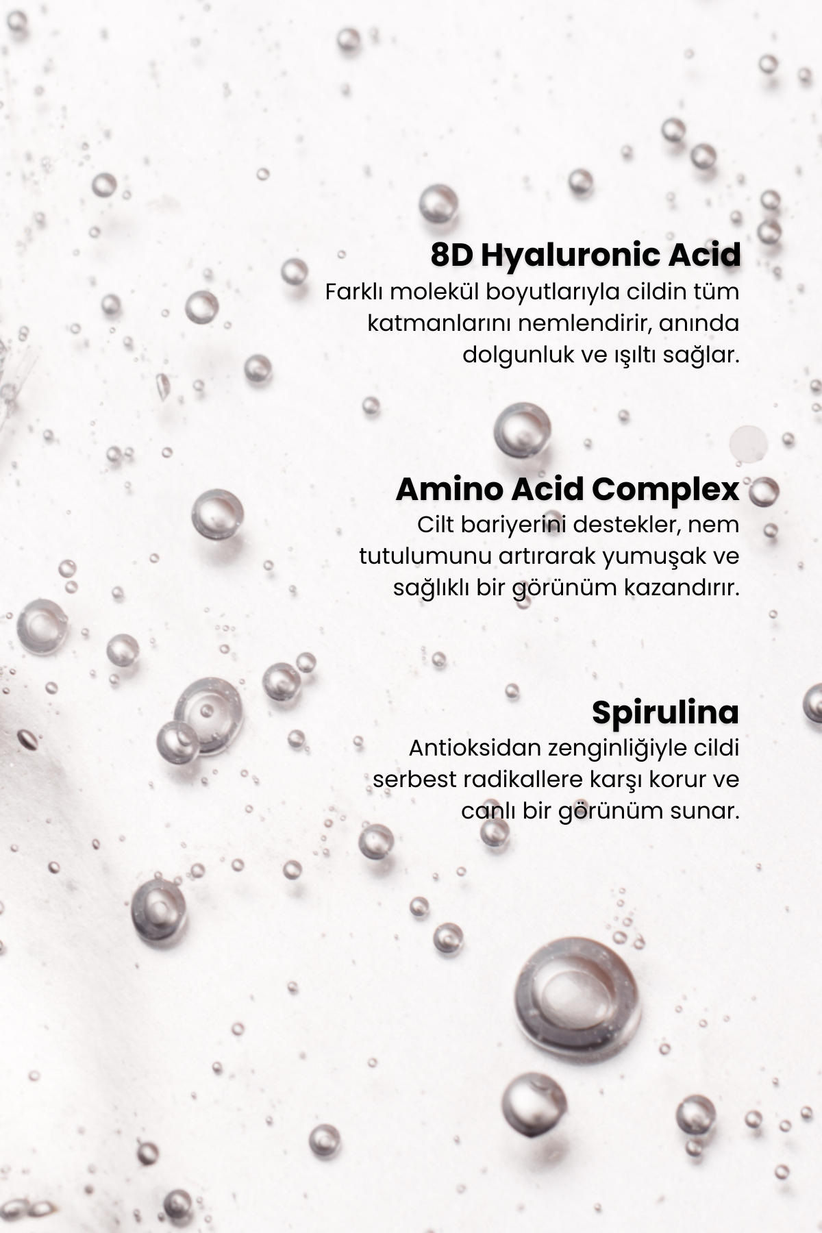 Marine Algae Facial Mist | 8D Hyalüronik Asit & Spirulina | Anında Hidrasyon ve Gözenek Rafine Edici | 100 ml