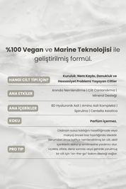 Marine Algae Facial Mist | 8D Hyalüronik Asit & Spirulina | Anında Hidrasyon ve Gözenek Rafine Edici | 100 ml