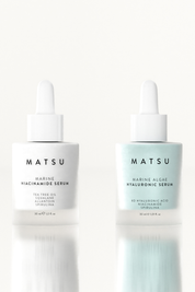 Marine Algae Serum Seti - 8D Hyaluronic Acid & Niacinamide - Nemlendirici & Gözenek Sıkılaştırıcı