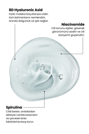 Marine Algae Serum Seti - 8D Hyaluronic Acid & Niacinamide - Nemlendirici & Gözenek Sıkılaştırıcı