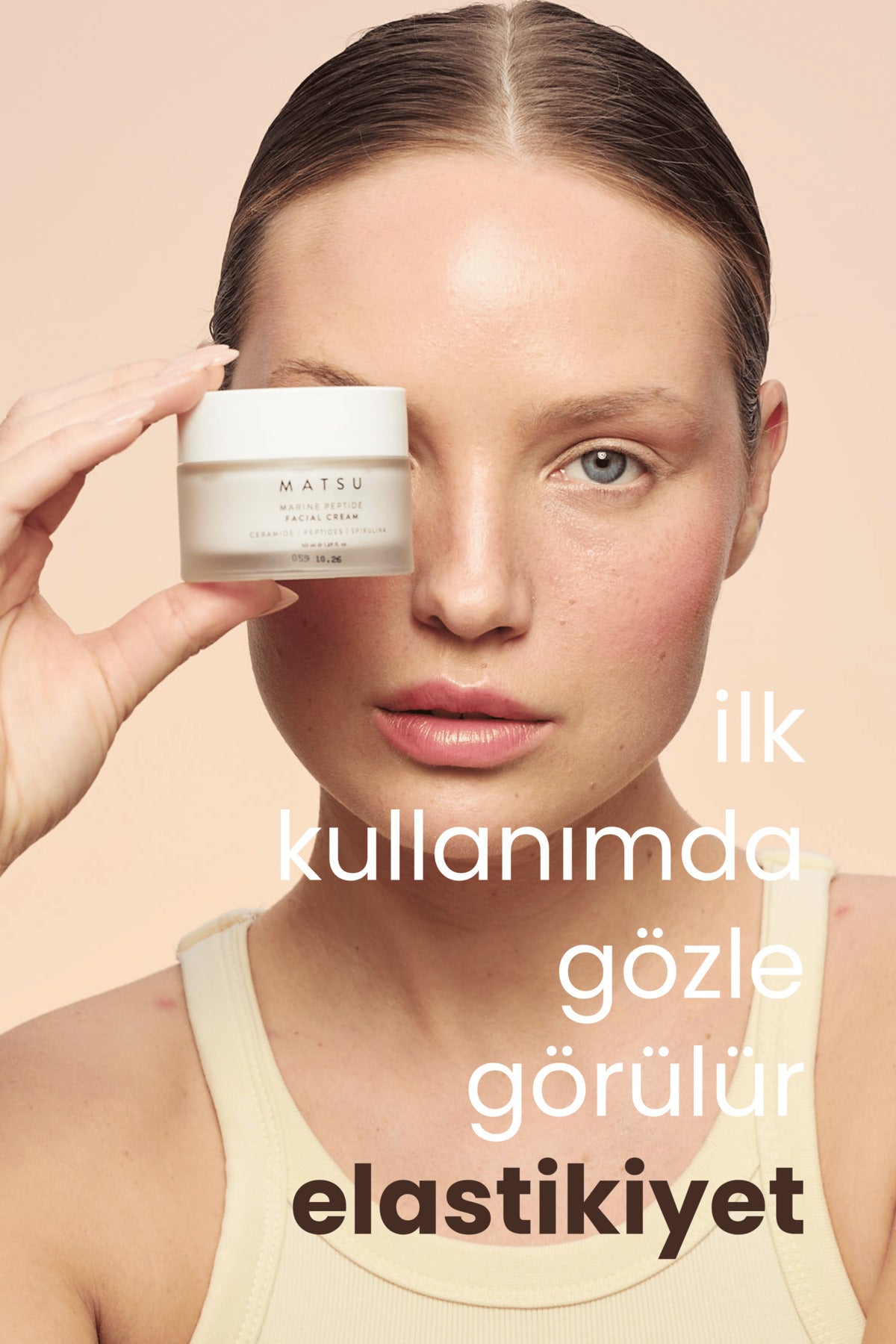 Marine Algae Dolgunlaştırıcı ve Nemlendirici Peptide Krem