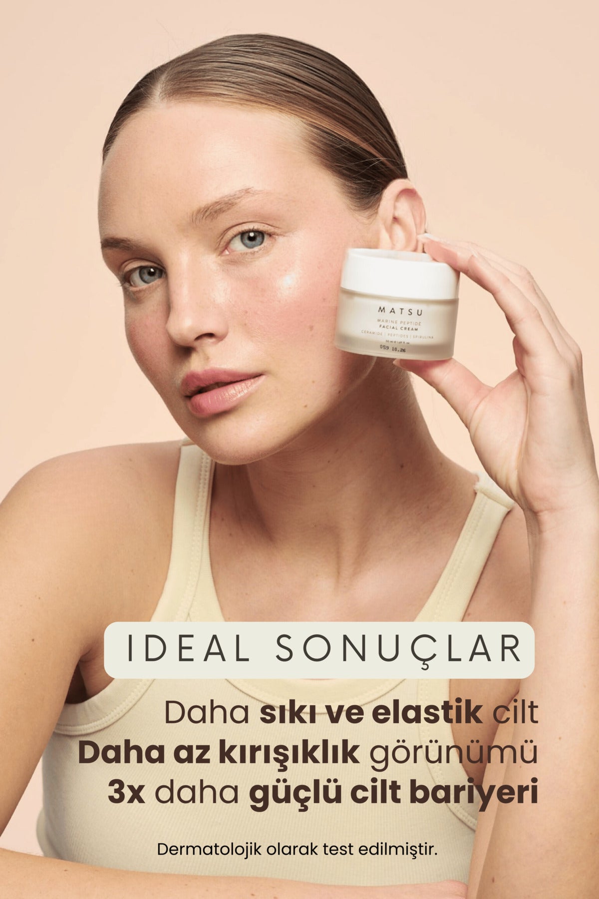 Marine Algae Dolgunlaştırıcı ve Nemlendirici Peptide Krem