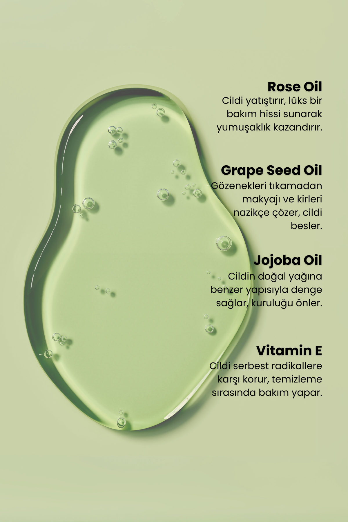 Marine Cleansing Oil | Gül & Jojoba Yağı & Vitamin E | Lüks Arındırma ve Bariyer Onarıcı Temizlik | 200 ml