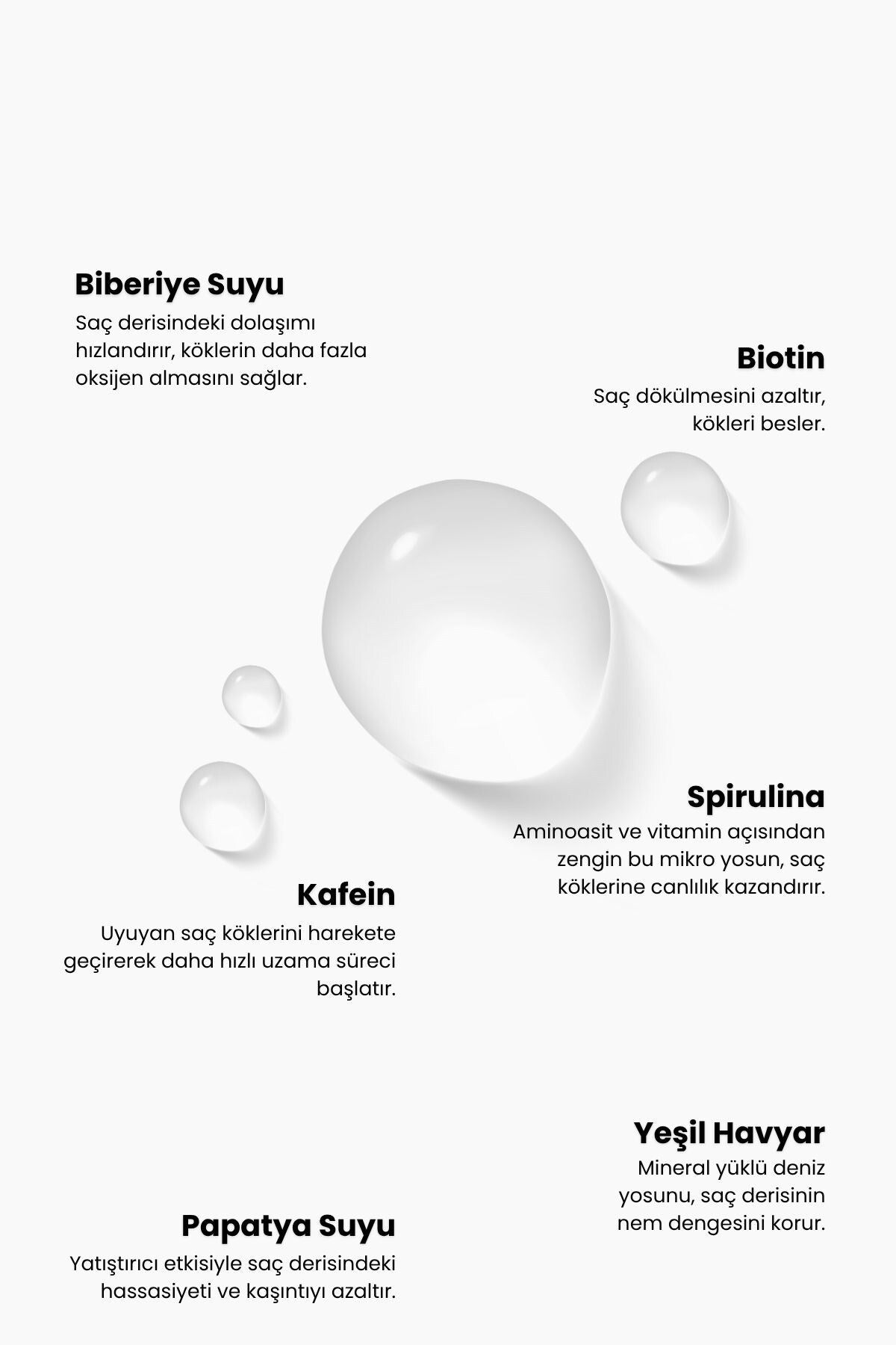 Scalpify Saç Toniği | Dökülme Karşıtı & Hacim Destekleyici Biberiye + Spirulina + Vitamin Kompleksi