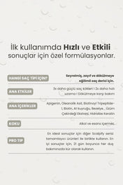 Scalpify Saç Derisi Serumu | Dökülme Önleyici & Folikül Güçlendirici Biberiye + Biotin + Peptit