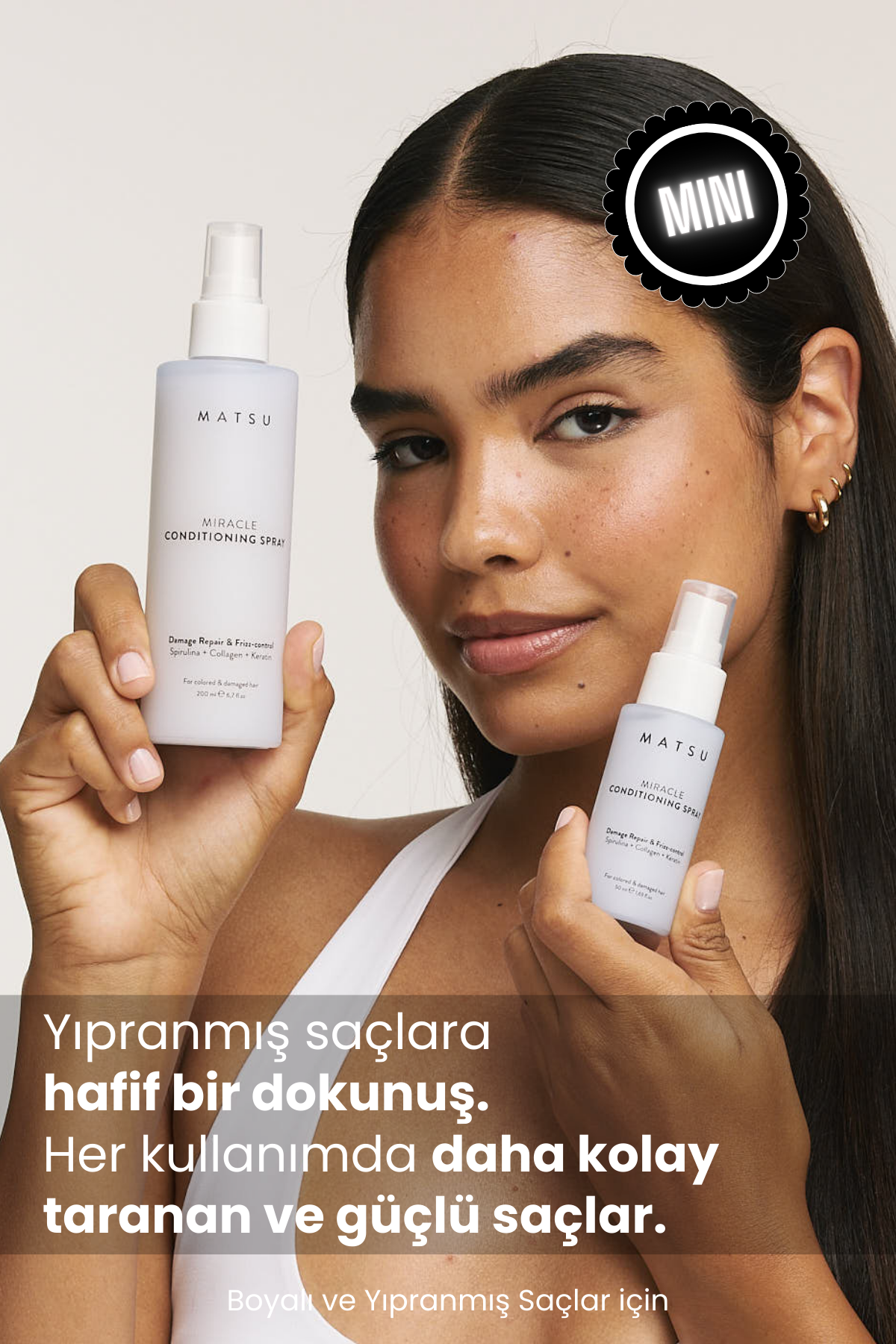 Miracle | Biotinli Onarıcı Kolay Tarama Spreyi 50 ml