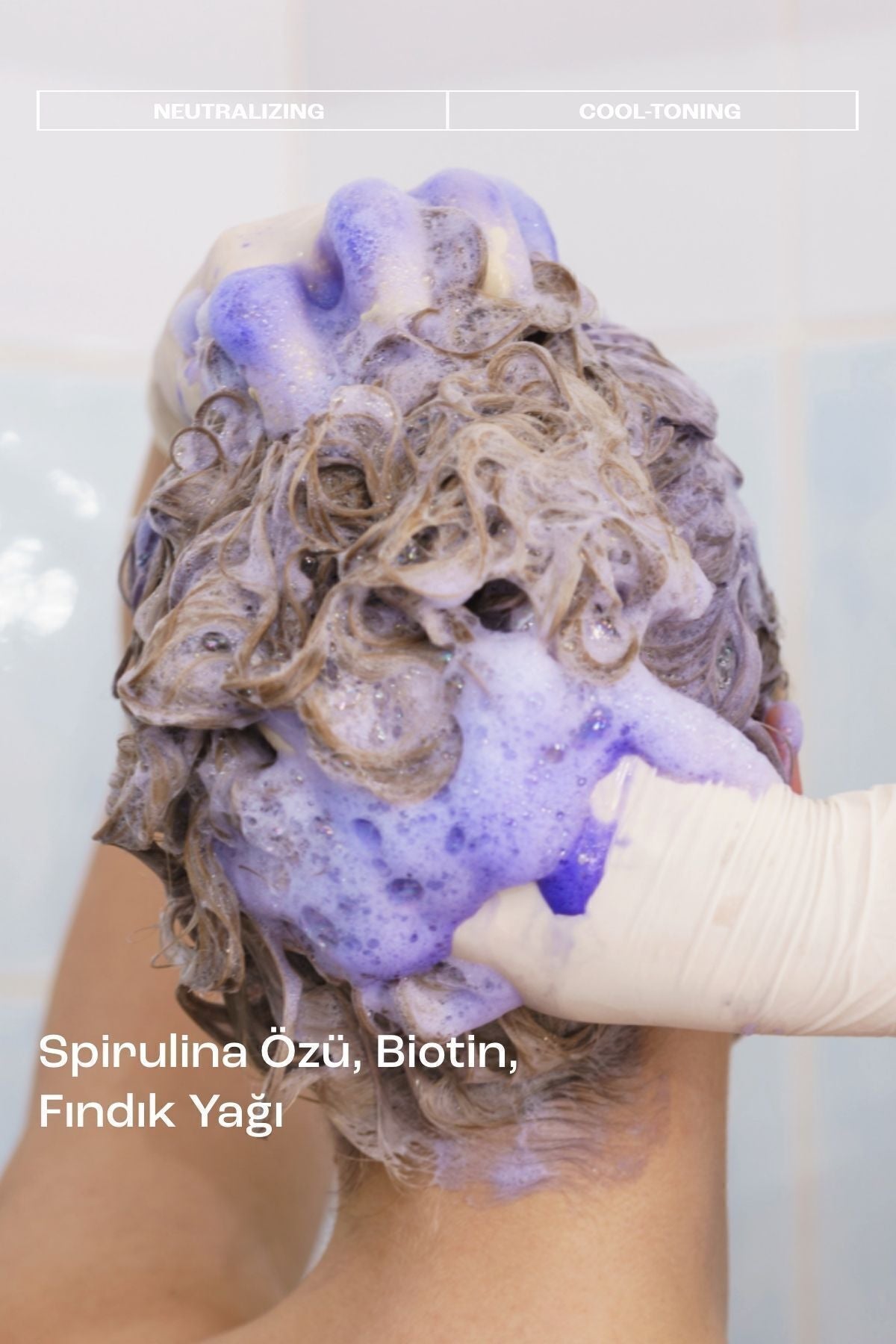 Mor Şampuan I Renk Eşitleyici I Turunculaşma Karşıtı 350 ml