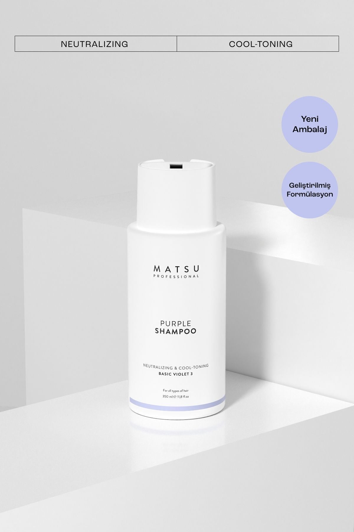 Mor Şampuan I Renk Eşitleyici I Turunculaşma Karşıtı 350 ml