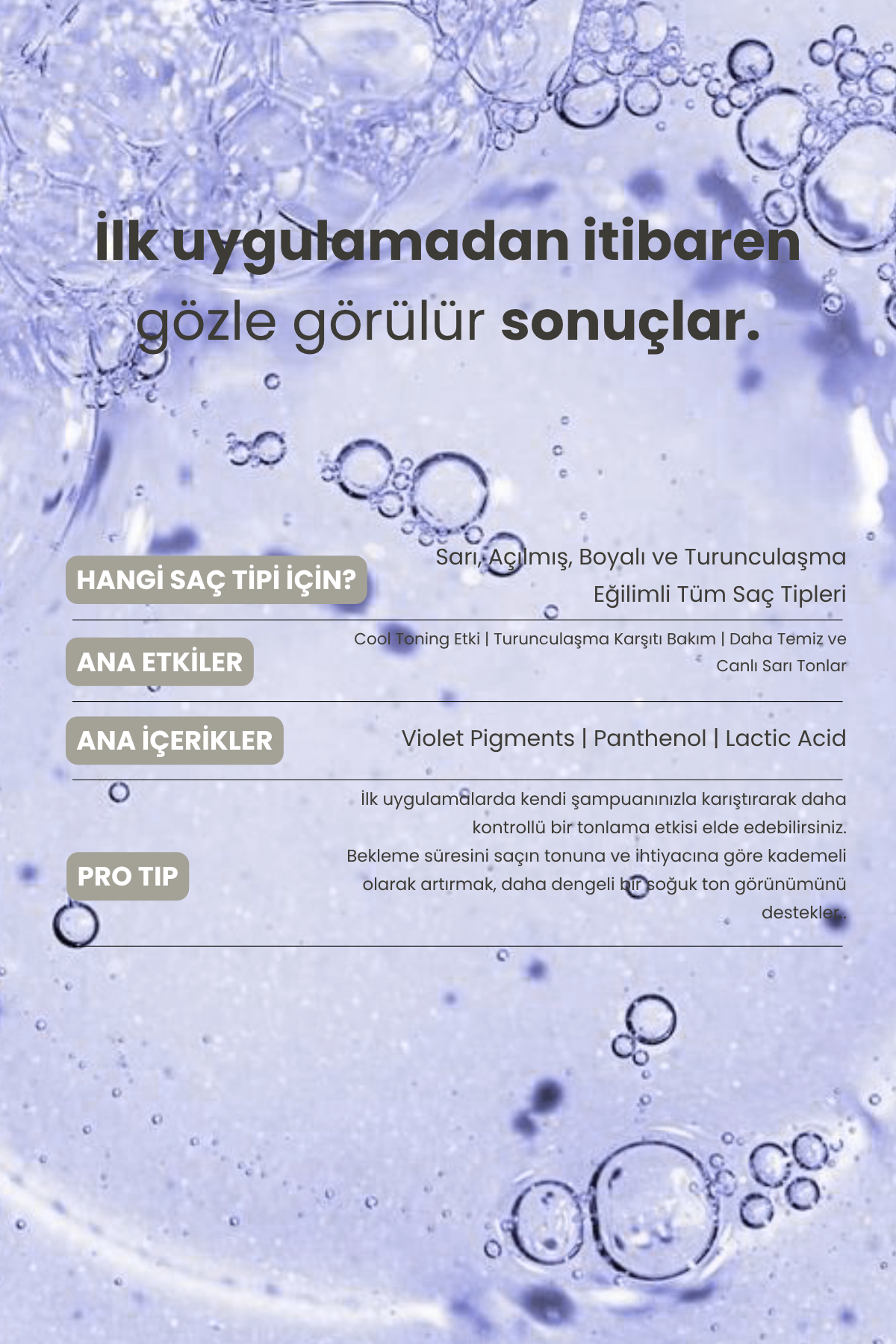 Purple Shampoo | Anti-Yellow Silver Shampoo 70 ml