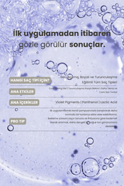 Purple Shampoo | Anti-Yellow Silver Shampoo 70 ml
