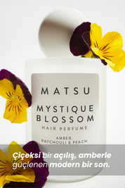 Mystique Blossom Saç Parfümü | Odunsu & Oryantal Notalar | Gizemli ve Sofistike Gece Büyüsü | 50 ml