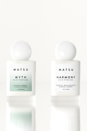 Myth & Harmony Saç Parfümü Seti - Lüks, Taze ve Sofistike Esanslar (2x50 ml)