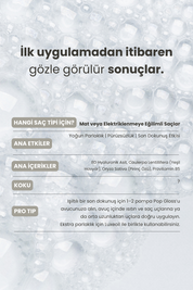 Pop Gloss | Işıltı Veren & Elektriklenme Karşıtı Jel Serum 50 ml