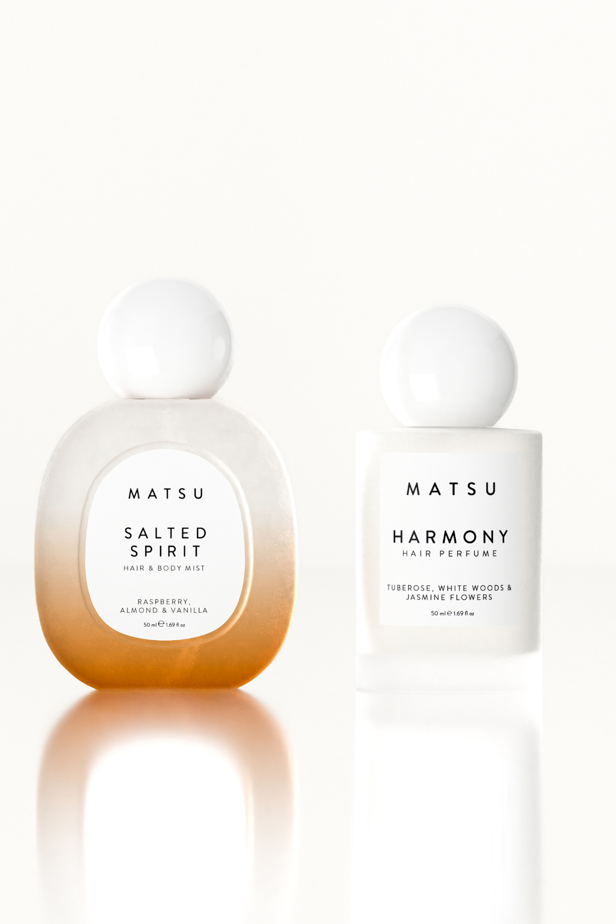 Salted Spirit & Harmony Saç Parfümü Seti - Çiçeksi, Tatlı ve Ferah Koku Deneyimi(2x50 ml)