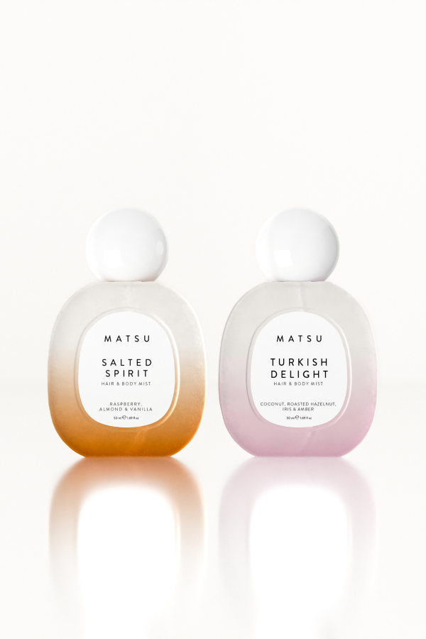 Salted Spirit & Turkish Delight Mist Set - Fresh Sea Breeze and Sweet Gourmand Notes
