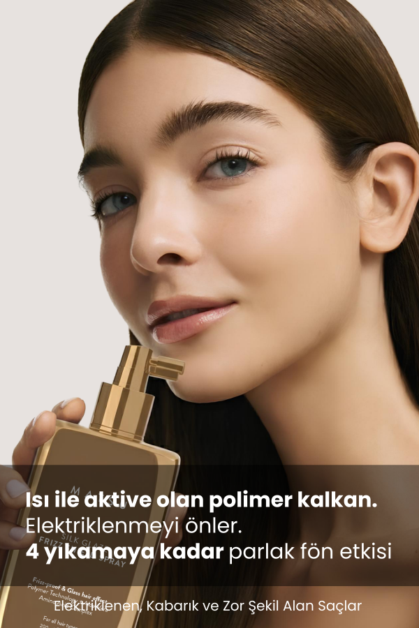 Silk Glaze | Anti-Frizz Cam Parlaklığı Saç Spreyi 200 ml