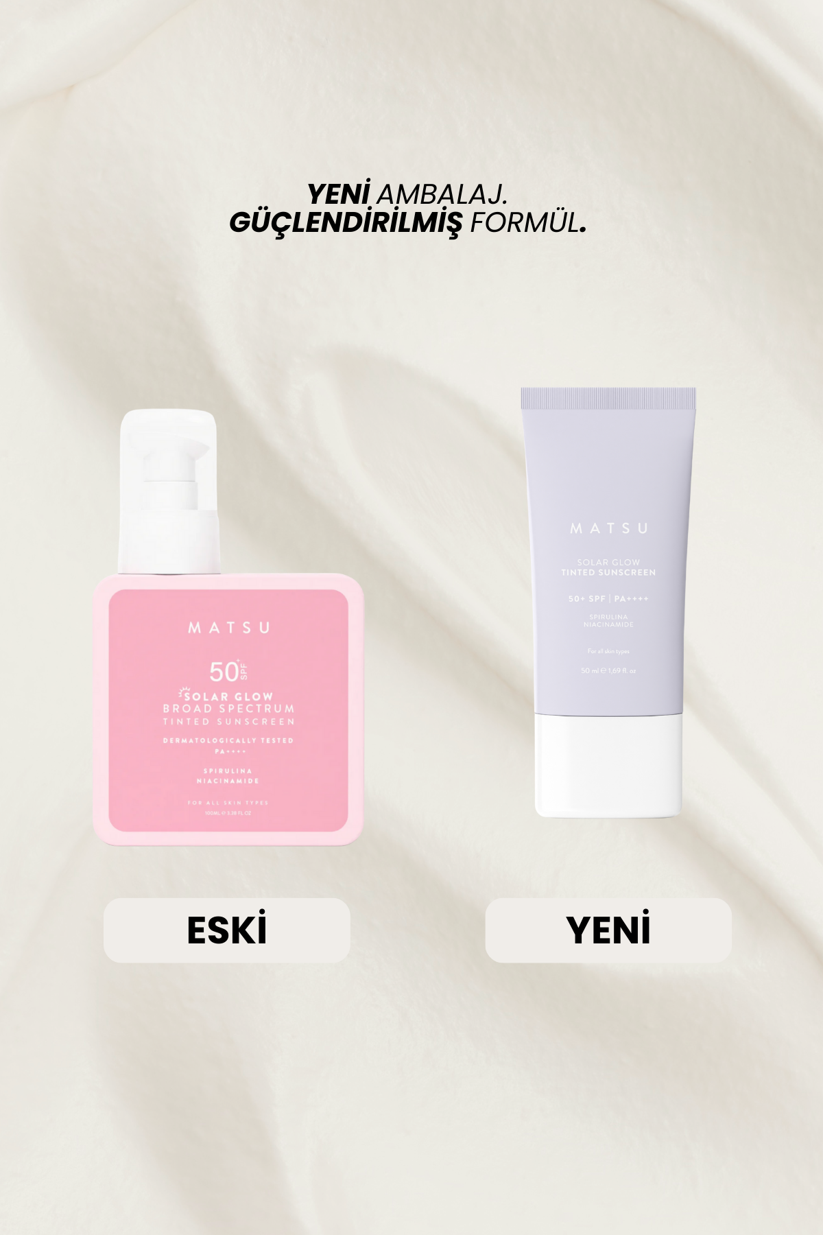 Solar Glow SPF 50+ Tinted | Renkli Güneş Koruyucu| 50 ml