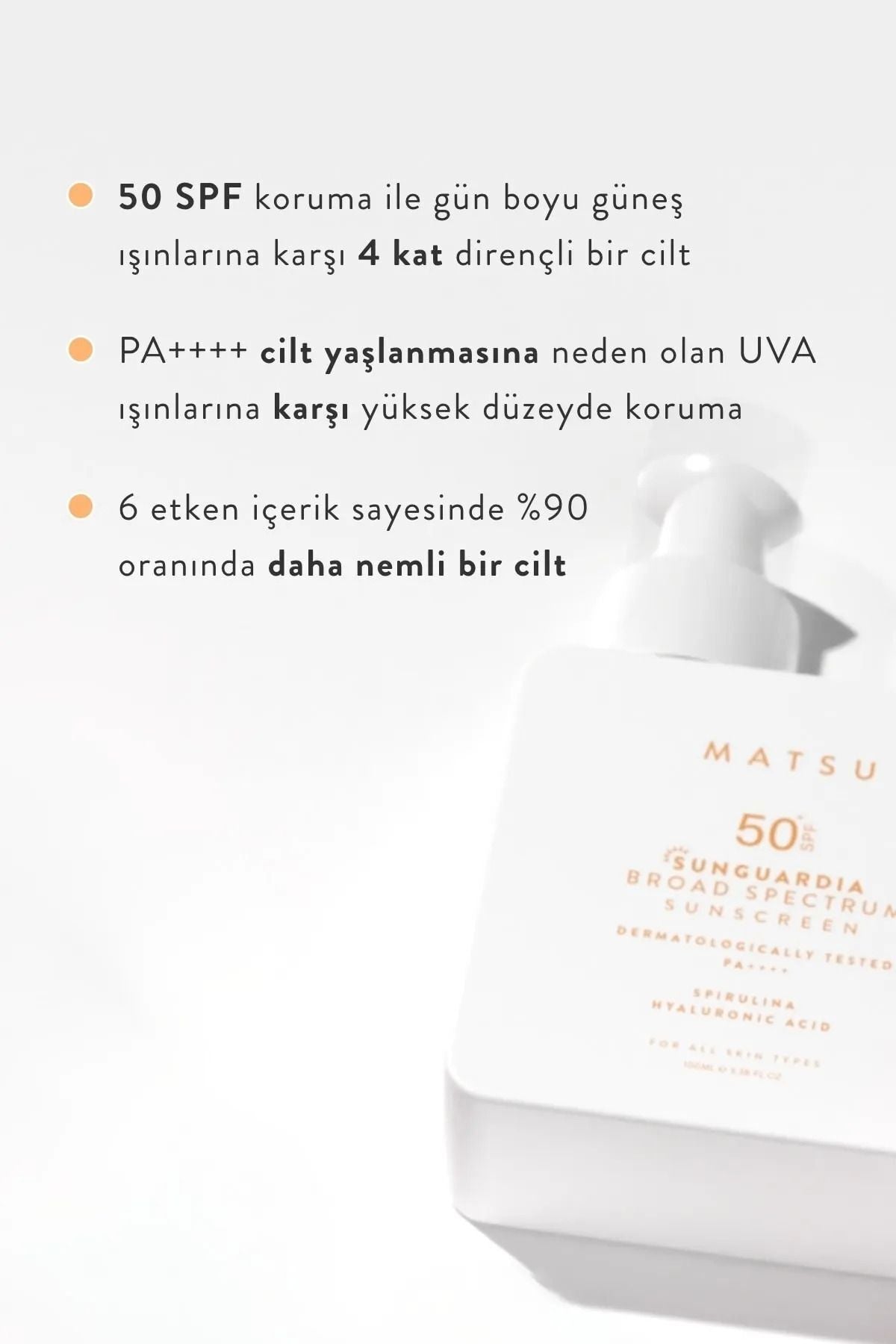 Sunguardia 50+SPF Sun Cream / 100 ml